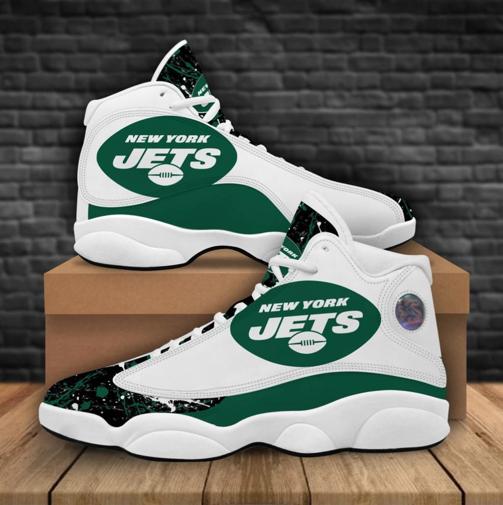 Men's New York Jets Limited Edition JD13 Sneakers 002